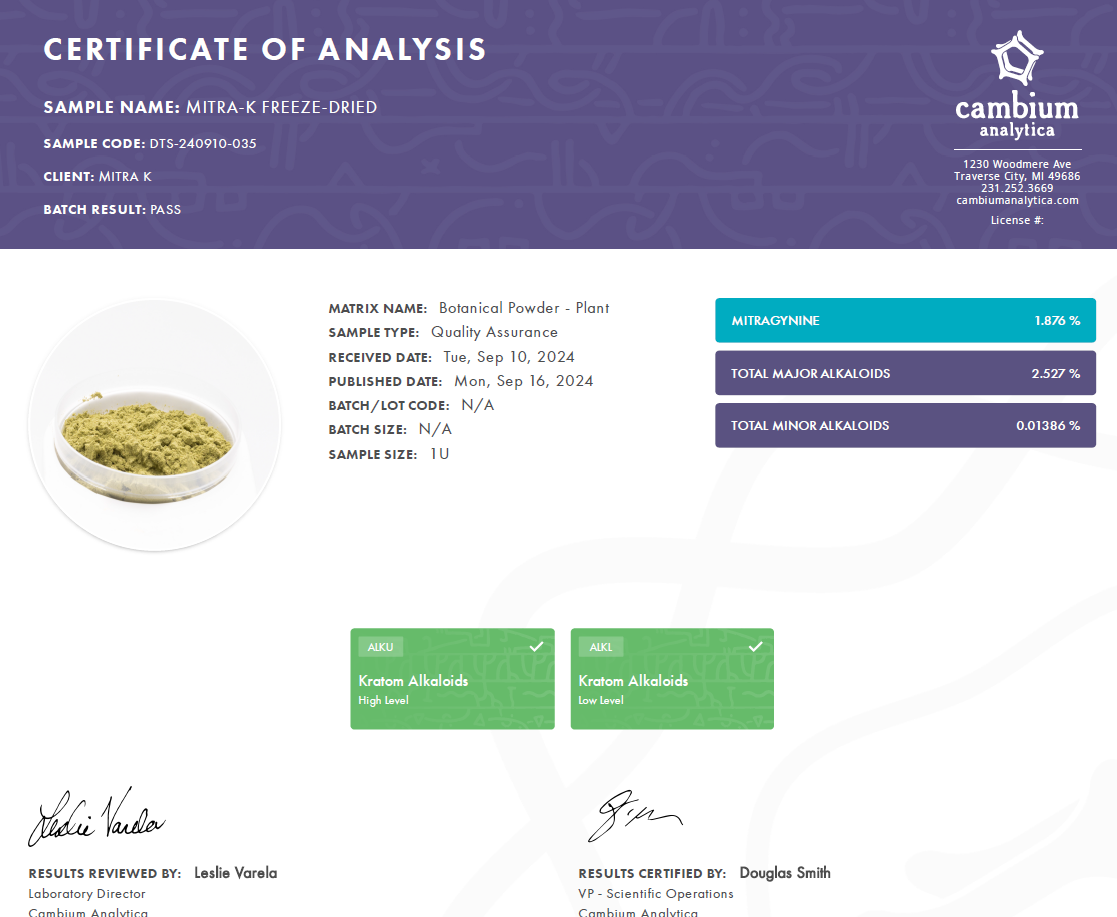 Honey Lime Freeze-Kratom Energy Sachets (75mg MIT per sachet)